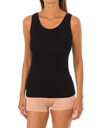 Q En - Bamboo Wide Strap Undershirt Q701 - Lyst