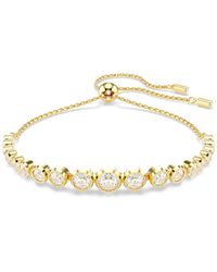 Swarovski - 'Imber Organic' Plated Metal Bracelet - Lyst