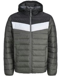 Jack & Jones - Puffer Jacket Warm Full Zip - Lyst