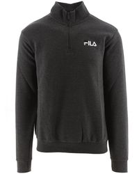 Fila - Marl Adam Quarter Zip Sweatshirt - Lyst