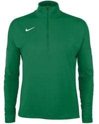 Nike - Ladies Funnel Neck Regular Long-Sleeved Top (Pine) - Lyst