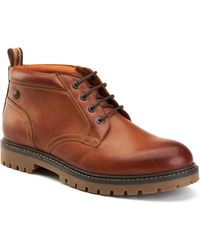 Base London - Cobalt Leder Herren Stiefeletten - Lyst