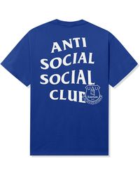 ANTI SOCIAL SOCIAL CLUB - Anti Social Club Assc X Everton Fc Evertonian Tee - Lyst