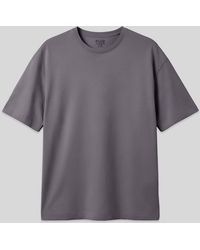 TOMMY LIFE - Oversized Cotton Blend Crew Neck T-Shirt - Lyst