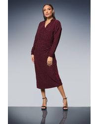 PRINCIPLES - Hot Fix Jersey Shirt Dress Nylon - Lyst