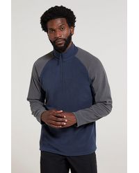 Mountain Warehouse - 'Ashbourne' Fleece Jacket Half Zip Mid Layer Sweater - Lyst