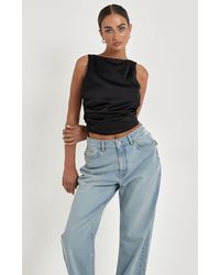 Urban Bliss - Satin Tie Back Top - Lyst