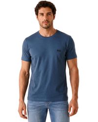 BOSS - Short Sleeve Cotton T-Shirt 50531401 - Lyst
