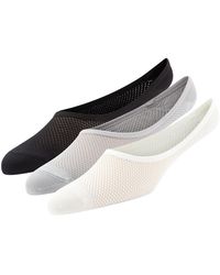 Superga - Ladies No Show Socks (Pack Of 3) - Lyst
