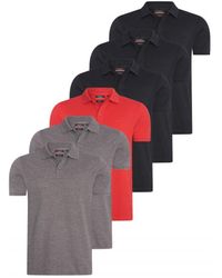 Pierre Cardin - Polo Ss Classic Polo 6-pack Multi - Lyst