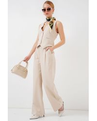 Bigdart - V-Neck Buttoned Two-Piece Coord Set - Lyst