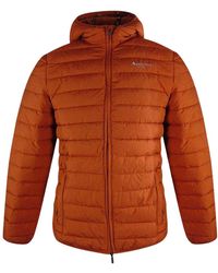 Aquascutum - Active Rlg 100 Gr Winter Rust Hooded Jacket - Lyst