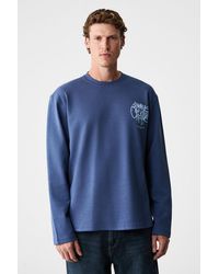 Grimelange - Oversized Crew Neck Printed T-Shirt - Lyst