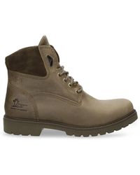 Panama Jack - Amur Gtx C32 Khaki Waterproof Leather Ankle Boots - Lyst