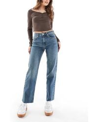 ASOS - Ankle Grazer Comfort Stretch Straight Leg Jeans - Lyst