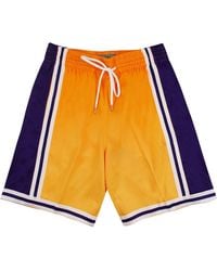 Mitchell & Ness - La Lakers Ombre Shorts - Lyst