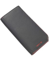 Cerruti 1881 - Blue Calf Leather Wallet - Lyst