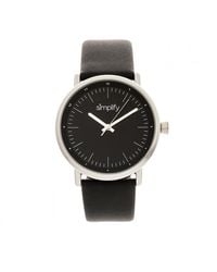 Simplify - The 6200 Leather-Strap Watch - Lyst