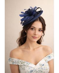 SVNX - Feather & Bow Disc Fascinator - Lyst