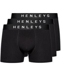 Henleys - Coalink Boxer Shorts (Pack Of 3) - Lyst