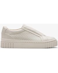 Clarks - Mayhill Bay Off Lea Trainers - Lyst