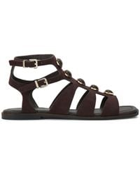KG by Kurt Geiger - Suede Roa Sandals - Lyst