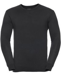 Russell - Collection V-Neck Knitted Pullover Sweatshirt - Lyst