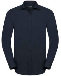 Russell - Collection Ultimate Stretch Long-Sleeved Formal Shirt (Bright) - Lyst