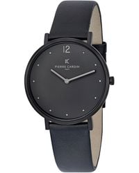 Pierre Cardin - Belleville Simplicity Watch Cbv.1021 Leather - Lyst