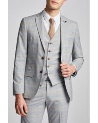 Antique Rogue - Pale Putty Check Jacket - Lyst