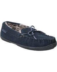 Hush Puppies - Ace Slip On Leather Slipper - Lyst