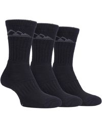 Storm Bloc - 3 Pairs Heavy Cushioned Breathable Outdoor Cotton Hiking Socks - Lyst