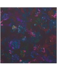 Bolongaro Trevor - Faded Flowers Silk Printed Scarf - Lyst