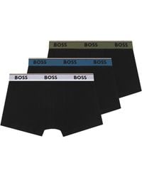 BOSS - 3 Pack Boxers Cotton - Lyst