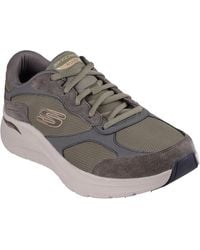 Skechers - Arch Fit 2.0 The Keep 232702-Olv Lace Up Shoes - Lyst