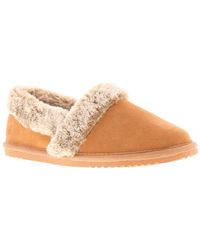Hush Puppies - Slippers Full Fluffy Ariel Suede Leather - Lyst
