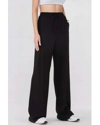 Hiccup - Wide Leg Elastic Waist Sweatpants - Lyst