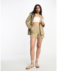 Pimkie - Hammered Satin Shorts Co-Ord - Lyst