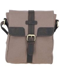 Fenland Sheepskin - Premium Leather X Canvas Flight Bag - Lyst