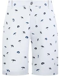 PUMA - X Arnold Palmer Dancing Umbrellas Golf Shorts - Lyst