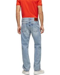 BOSS - Five Pocket Design Slim Fit Jeans - Lyst