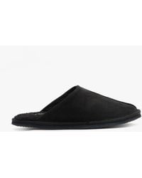 Jack & Jones - Dudely Microfiber Mule Slippers Anthracite - Lyst