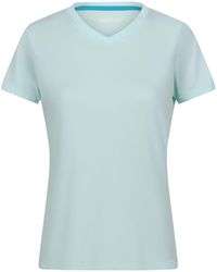 Regatta - Ladies Fingal V Neck T-Shirt (Bleached Aqua) - Lyst