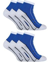 Sock Snob - 6 Pair Multipack Socks That Look Like Shoes - Lyst