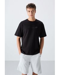 TOMMY LIFE - Oversized Cotton- Crew Neck T-Shirt - Lyst