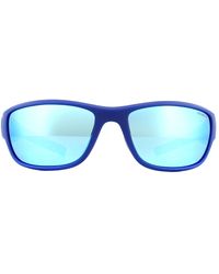 Polaroid - Sport Wrap Mirror Polarized Sunglasses - Lyst