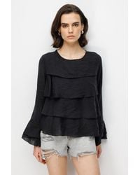 MixRay - Elastane Blouse - Lyst