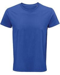 Sol's - Crusader Organic T-Shirt (Royal) - Lyst