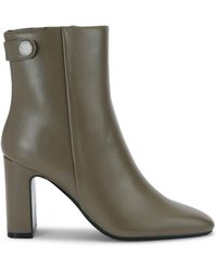 Carvela Kurt Geiger - Jackpot Ankle Boot - Khaki Heeled Ankle Boot - Lyst