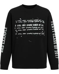 PUMA - X Rihanna Fenty Graphic Sweater Cotton - Lyst